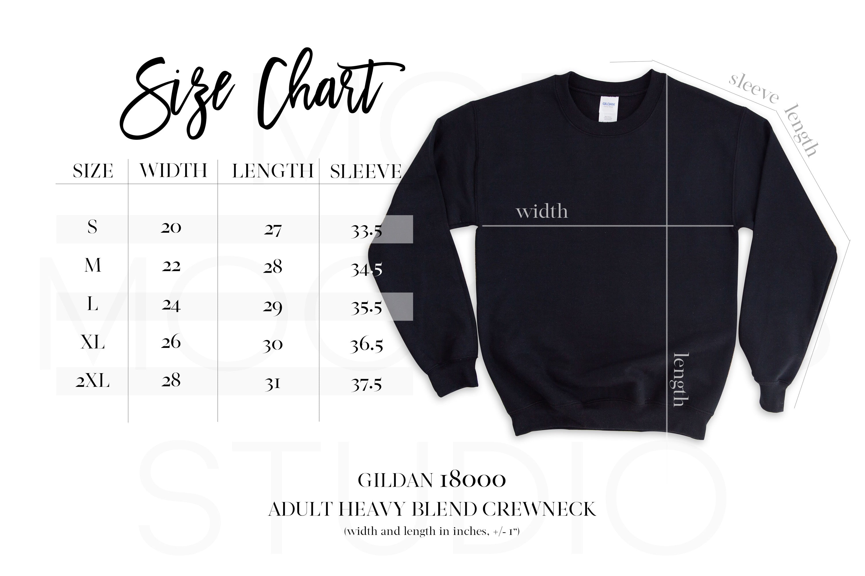 GILDAN 18000 SWEATSHIRT